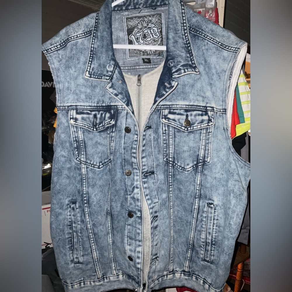 1738 Original Brand Denim Vest size XXL